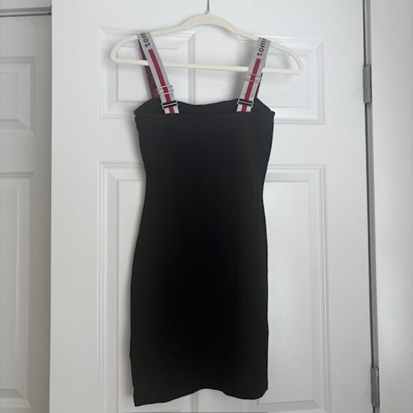 Tommy Hilfiger Sporty Logo Strap Bodycon Dress - Picture 4 of 4